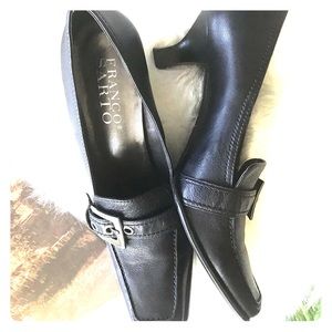 Franco Sarto black heels